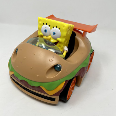 Spongebob Car SquarePants Remote Control RC 2015 Krabby Patty NO REMOTE