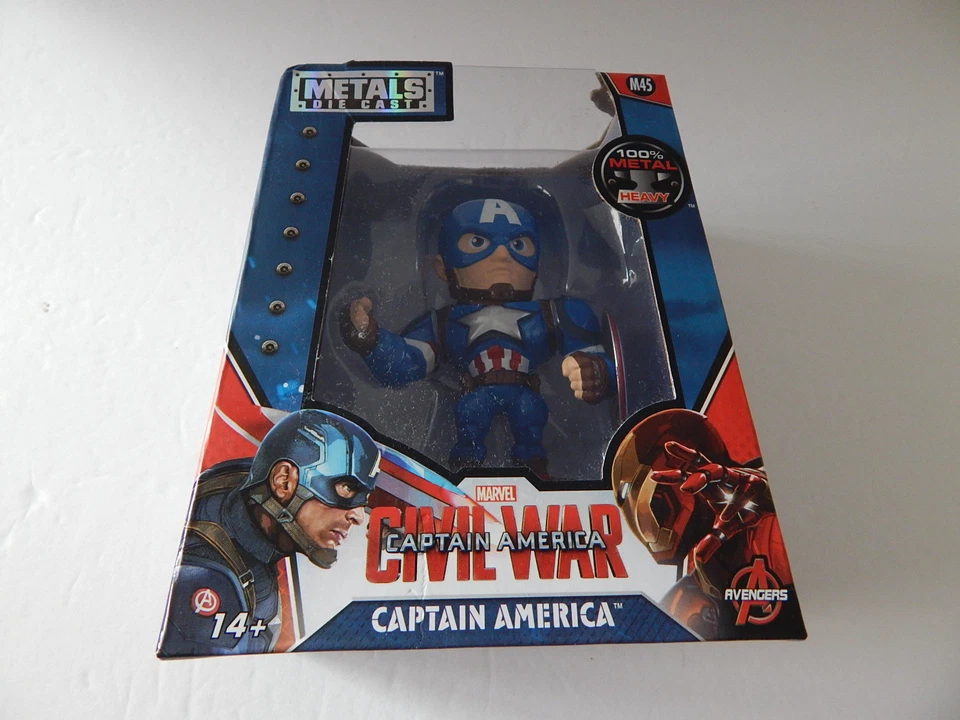 Jada Metals Die Cast Marvel 4" Película Figura Colección Múltiple Selección Nuevo Foto 3 de 4