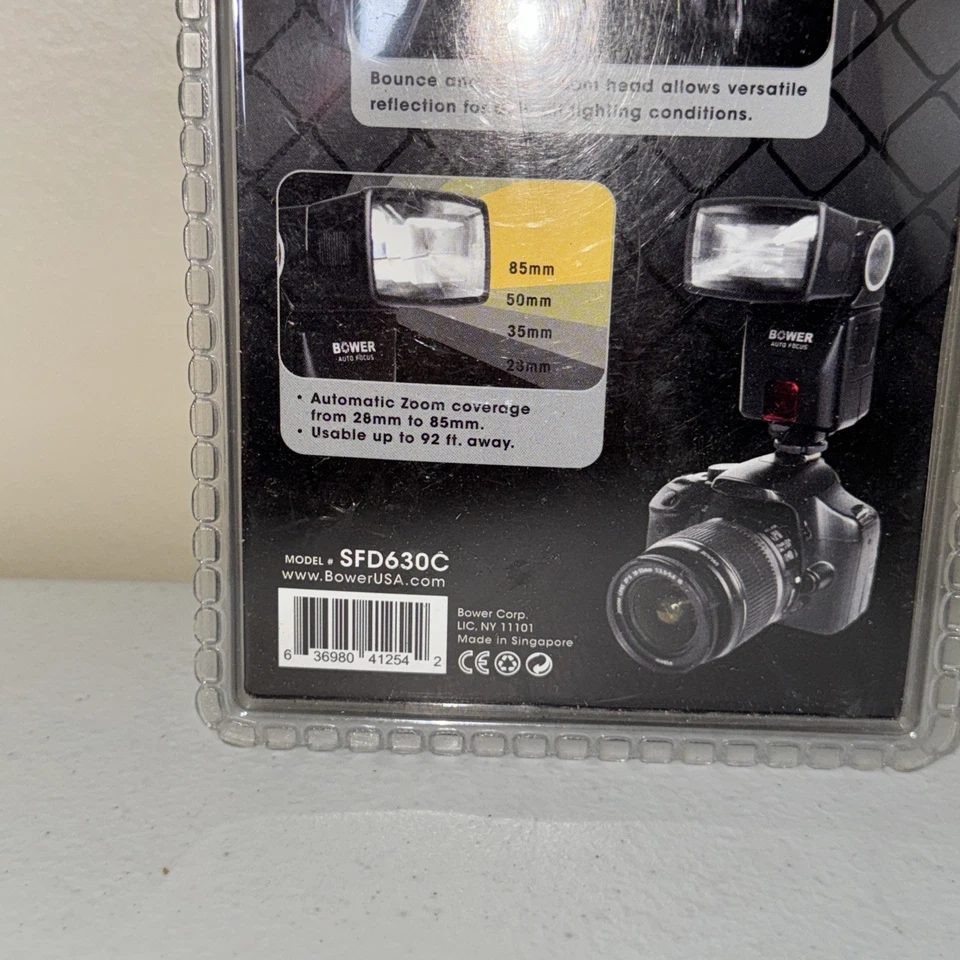 Bower ~ SFD630C ~ Autofocus Dedicated Flash for Canon E-TTL I/II ~ DSLR Camera - Image 3 of 3