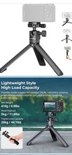SmallRig Portable Mini Desktop Tripod, Aluminum Alloy Compact Small Tabletop ...