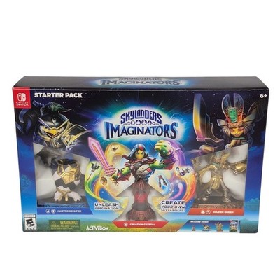 新品 Mythos Dreamlands スターター3個 & ブースター12個 Skylanders Imaginators: Starter Pack (Nintendo Switch, 2017) for