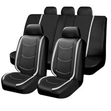 For Jeep Car Seat Covers Protector Pu Leather 5-seat Front Rear Full Set Cushion For Jeep Car Seat Covers Protector Pu Leather 5-seat Front Rear Full Set Cushion