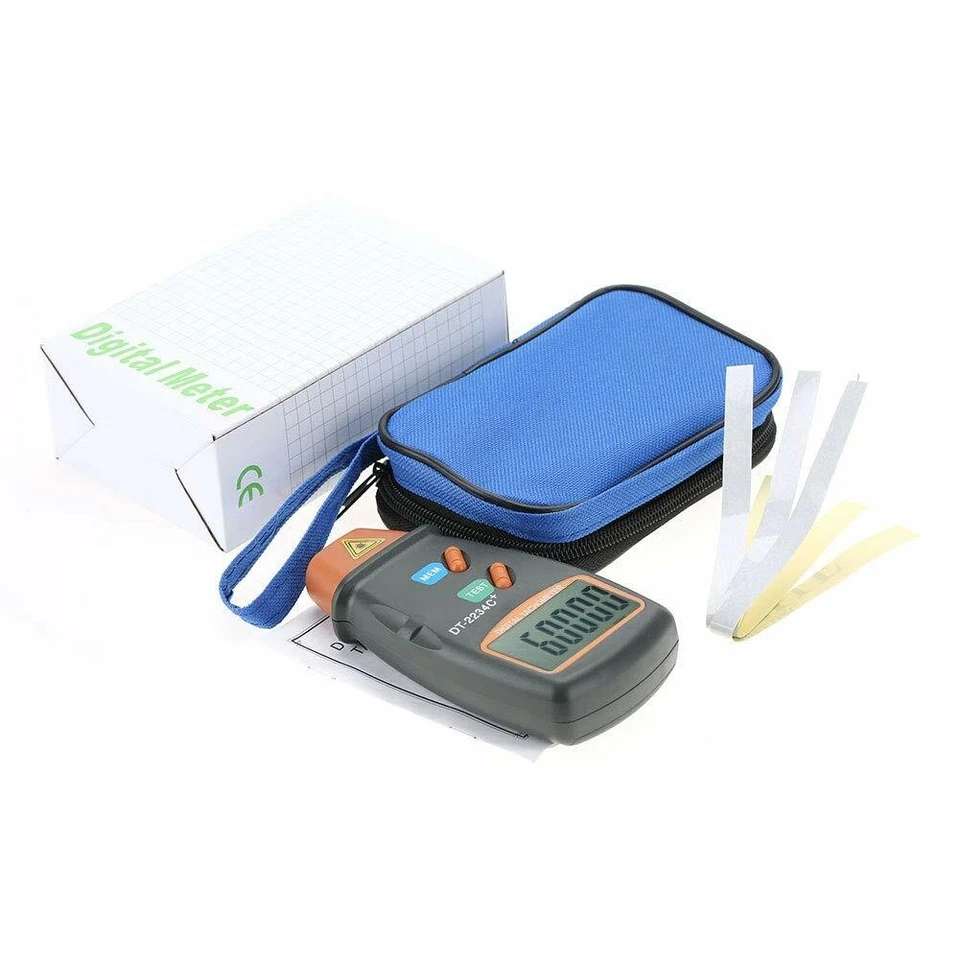 Small Engine Speed Kit Non-Contact Laser Tachometer for RPM Measurements - Image 2 of 4