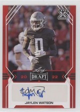 2022 Leaf Draft Red Jaylen Watson #BA-JW3 Auto 14kb