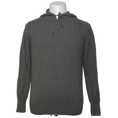 Soft Goat, Kapuzenpullover, Größe: M, Grün, Kaschmir, Einfarbig, Feinstrick #EfZ