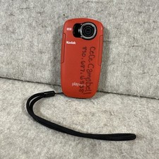 Kodak Play Sport DIS Waterproof Shockproof Orange Digital Camera ZX5 Tested 