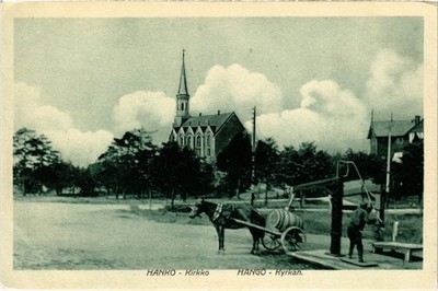 PC FINNLAND HANKO - KIRKKO KIRCHE (a80623)