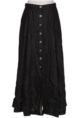 Steinbock Rock Damen Damenrock Gr. EU 34 Leinen Schwarz #bwm2am5
