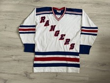 NHL Eishockey Trikot New York Rangers Jersey Retro Vintage Stanley Cup