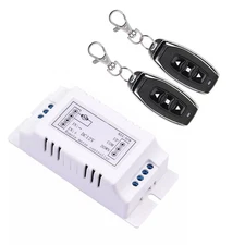 Motor Wireless Remote 12V Switch 2 Channel  Universal Remote Control RF433MHz zz