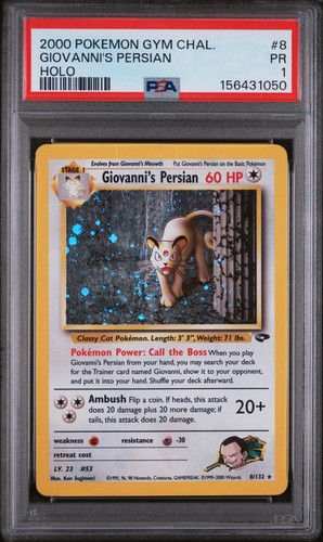 Giovanni's Persian (Unlimited) graded PSA 1 for sale on eBay
