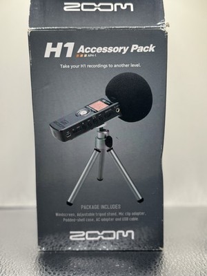 Zoom H1 Black Built-in Microphone Portable Wireless Digital Handy Recorder