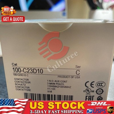 In Box For 100-C23D10 100C23D10 Ser C Contactor US Free Tax