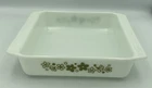 Vintage #922 Pyrex Crazy Daisy Spring Blossom 8x8x2 Baking Dish