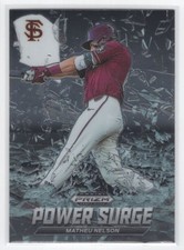 #PS-MN 2021 Prizm Draft Picks Power Surge Matheu Nelson )