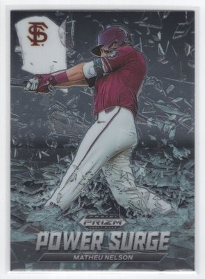 #PS-MN 2021 Prizm Draft Picks Power Surge Matheu Nelson )