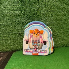 Paw Patrol Skye Time to Fly Book - Blue and Pink