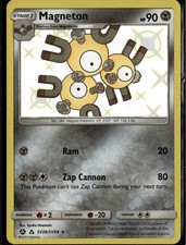 Magneton Shiny Holo Rare Hidden Fates Shiny Vault SV28/SV94 Metal Pokemon Card