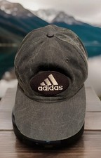 Adidas Otto Brand Hat Cap SnapBack Adjustable Baseball Ball Logo Patch Gray EUC