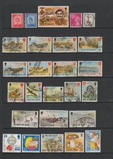 ISLE  OF  MAN    Collection of  Various  Stamps     USED