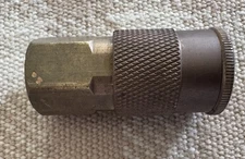 Solid Brass Milton Type Pneumatic Air Hose Quick Disconnect Coupler #1366