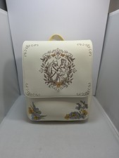 Disney Beauty  The Beast Belle  Philippe Floral Mini Backpack NWT