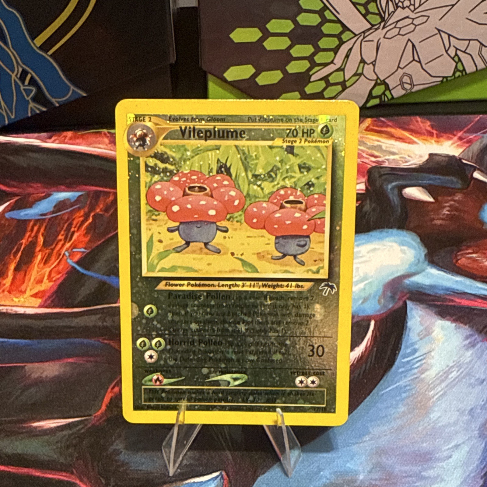 Vileplume 17/18 Reverse Holo Southern Islands Pokemon English NM