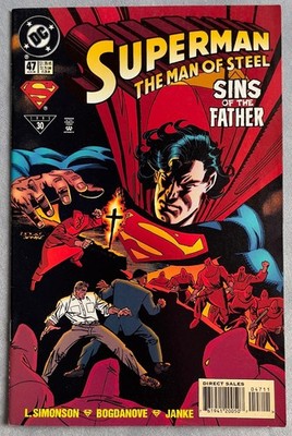 Superman The Man of Steel #47: ''Sins of the Father'', DC Comics 1995, VF