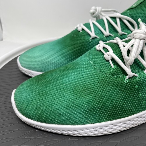 adidas x Pharrell Williams HU Tennisschuhe Sneaker grün/weiß Herren 12 DA9619 - Bild 8 von 17