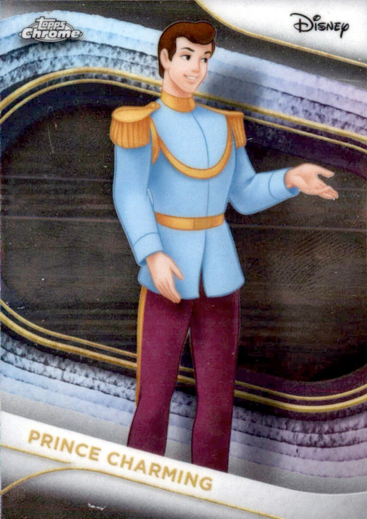 2025 Topps Chrome Disney Cinderella Prince Charming #76 Base NM/M