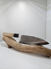 Couteau Japonais Traditionnel DEBA 165mm – Acier Carbone (Restauré par Forgeron)