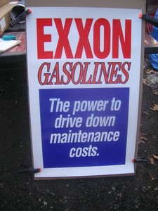 Exxon Sign | eBay