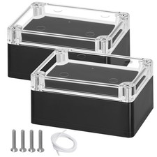 Project Box IP65 Waterproof Dustproof Junction Box ABS Plastic Enclosure Box ...