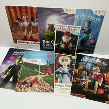 Job Lot 8 x Alan Dart Knitting Patterns Bundle Owl & Pussy Cat Pinocchio Gnome