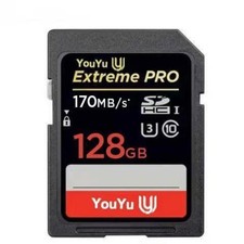 128GB SD Card C10 Speed Memory Card for Camera, Dash Cam, TV,Car Navigation