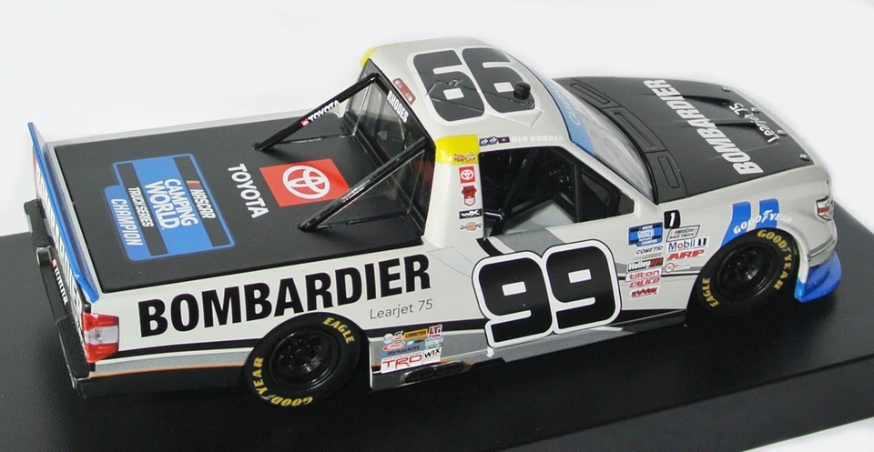 Autographed Tundra Nascar Pickup Truck #99 - Ben Rhodes 2021 Champion - 1 24 OVP - Bild 3 von 4