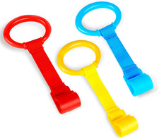 3PCS Baby Pull Up Rings Standing Walker Exercises Assistant Playpen...