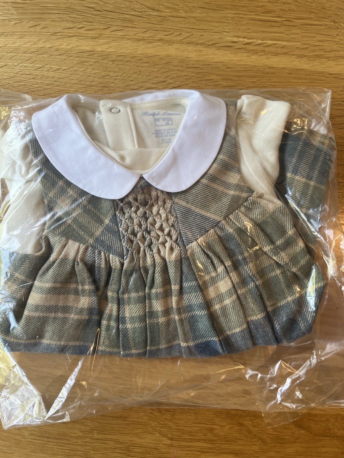 Ralph Lauren elegant Girls 2 Piece Dress Set 3 Months image 4
