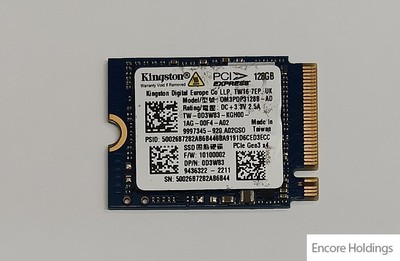 Dell (Kingston 0M3PDP3128B-AD) 128 GB Solid State Drive - M.2 2230 - NVMe D3W83