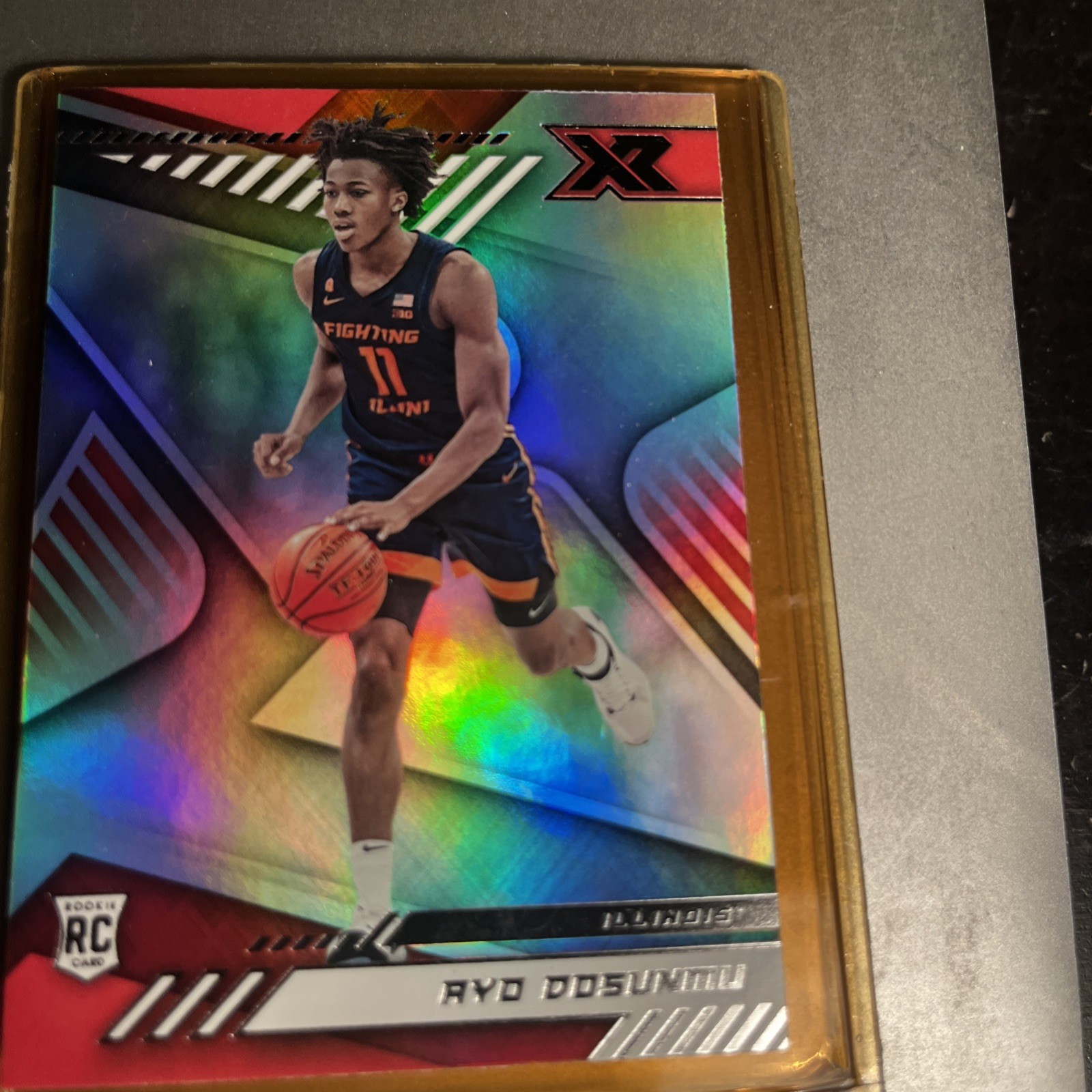 2021-22 Chronicles XR Draft Picks Ayo Dosunmu #179 RC Basketball Card