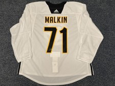 Pittsburgh Penguins MiC Adidas Malkin Scrimmage Training Camp Practice jersey 58