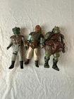 Vintage 1980s Kenner Star Wars Klaatu Weequay Gamorrean Guard Action Figures