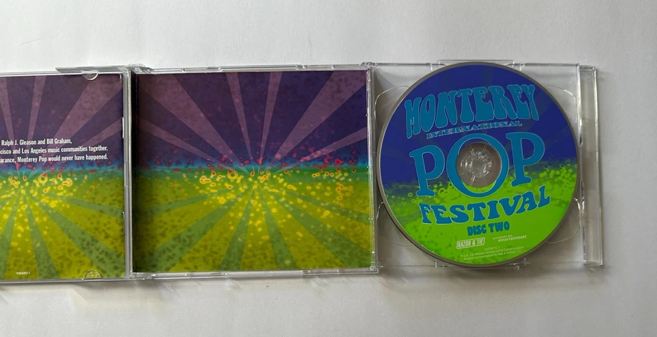Best Of MONTEREY INTERNATIONAL POP FESTIVAL | 2007 Razor & Tie 2-Disc CD Set - Image 4 of 4