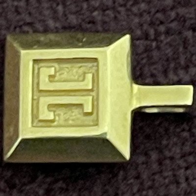 JETTE JOOP GOLD Anhänger Gelbgold 750 (18K) Quadrat ohne Stein signiert