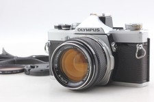  Near MINT Olympus OM-1 SLR 35mm Film Camera G.Zuiko 50mm f1.4 Lens From Japan
