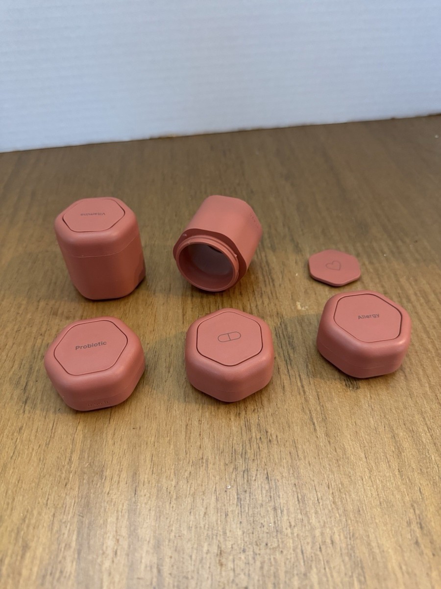 Cadence Flex Magnetic Travel Capsules TerraCotta Color Scheme