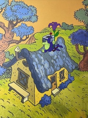 BROOM HILDA Animation Cel 1978 fabulous funnies Archie Vintage Cartoons Art I2