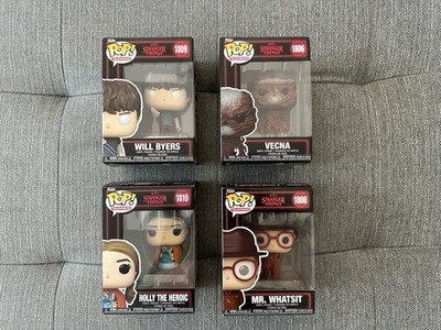 Funko Pop! Stranger Things, 4 Figuren: 1809 + 1806 + 1810 + 1808 NEU