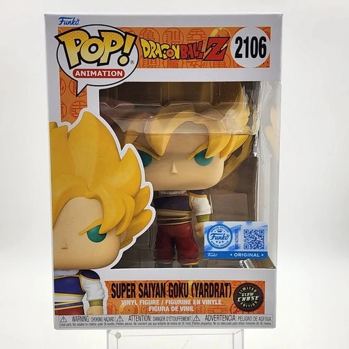 Super Saiyan Goku (Yardrat) GLOW CHASE Funko Pop 2106 DBZ