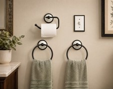Oil Rubbed Bronze Bathroom Hardware Set Ceram...